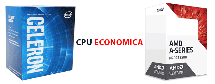 Miglior processore più economico Intel, AMD